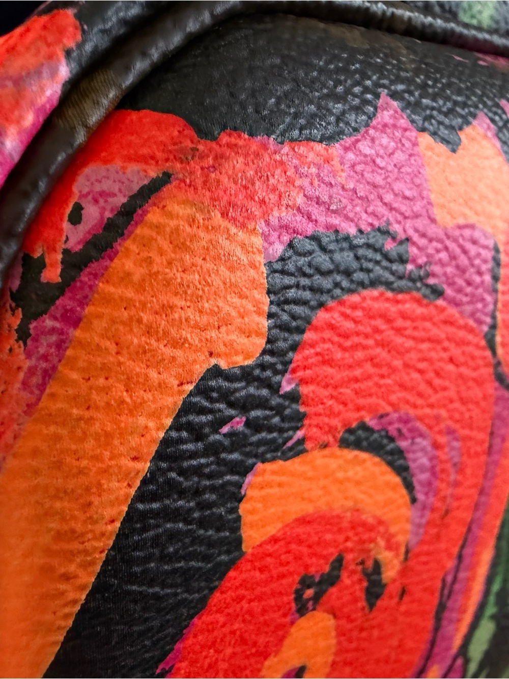 Louis Vuitton Monogram Floral Neverfull Tote - Brown, Pink & Orange - Picture 4 of 9